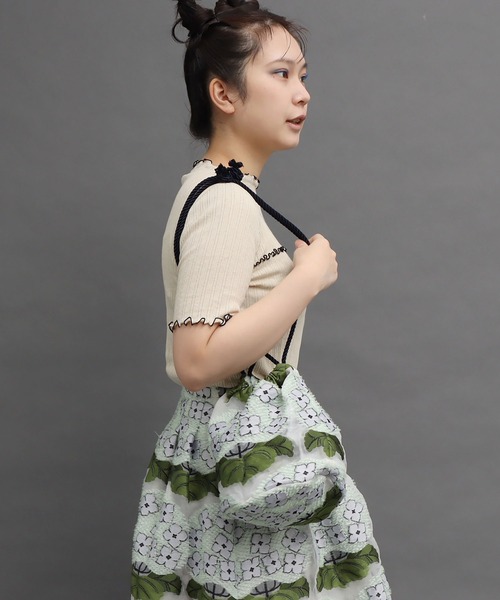 peu pres（プープレ）の「アナベルJQ　バッグ（ショルダーバッグ・レディース・ブルー/グレー・FREE）」の16枚目の写真