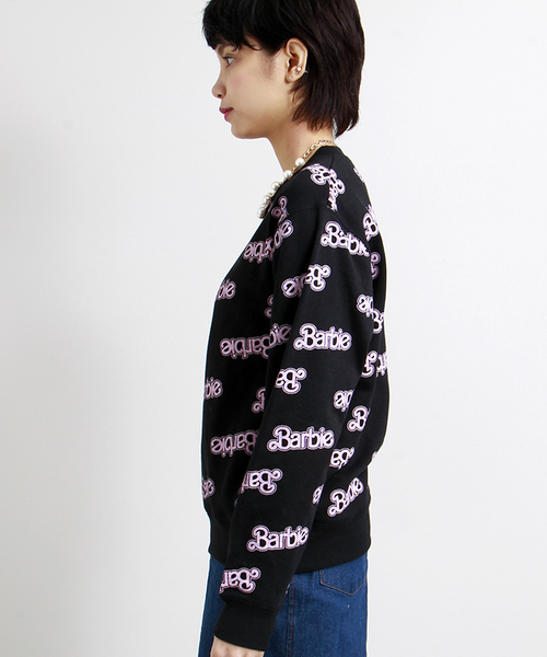 Barbie（バービー）の「∴WEGO/Barbie別注スウェット（スウェット・レディース・ブラック/ピンク・FREE）」の11枚目の写真