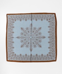 KBF | ヴィンテージライクフラワープリントスカーフ(バンダナ/スカーフ)