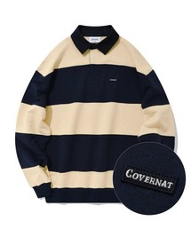 【COVERNAT】RUGBY CREWNECK / カバーナット ラグビー ポロ スウェットシャツ