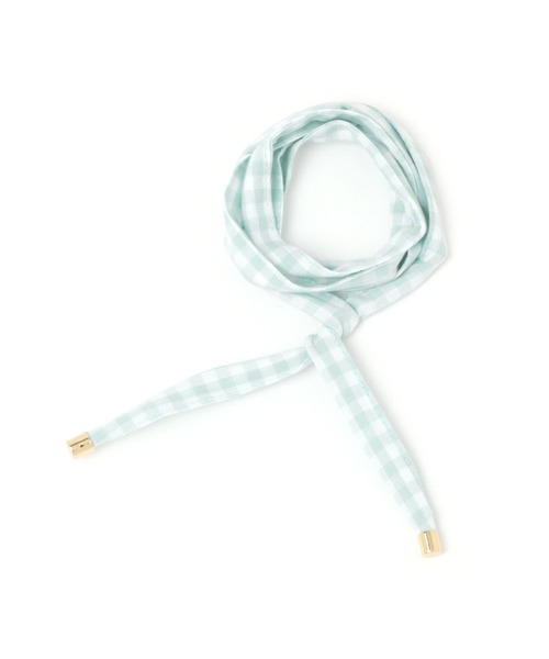 repipi armario（レピピ アルマリオ）の「ギンガムチェックグルグルヘアワイヤー（その他ヘアアクセサリー・キッズ・ブラック系その他/グレー系その他/グリーン/ベージュ・FREE）」の4枚目の写真