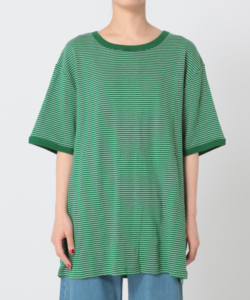 MILLER（ミラー）の「【MILLER/ミラー】Oriens 別注 Loose TEE（Tシャツ/カットソー・レディース・ホワイト/ブラック/ピンク/オレンジ/ブルー/グリーン・MEDIUM/LARGE）」の13枚目の写真