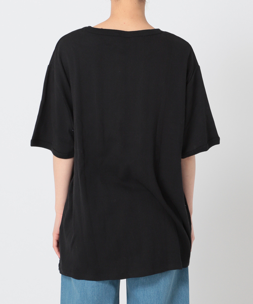 MILLER（ミラー）の「【MILLER/ミラー】Oriens 別注 Loose TEE（Tシャツ/カットソー・レディース・ホワイト/ブラック/ピンク/オレンジ/ブルー/グリーン・MEDIUM/LARGE）」の19枚目の写真
