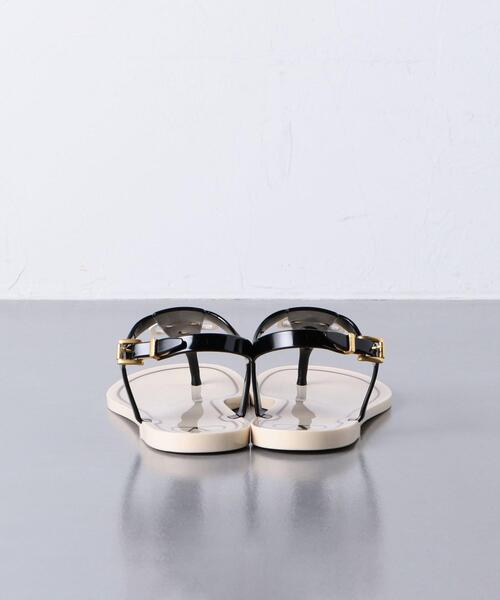 VALENTINO（ヴァレンティノ）の「＜VALENTINO（ヴァレンティノ）＞PVC V トング サンダル ■■■（サンダル・レディース・ブラック・35/36/38/37）」の4枚目の写真