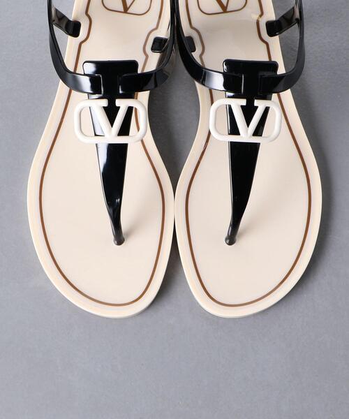 VALENTINO（ヴァレンティノ）の「＜VALENTINO（ヴァレンティノ）＞PVC V トング サンダル ■■■（サンダル・レディース・ブラック・35/36/38/37）」の6枚目の写真