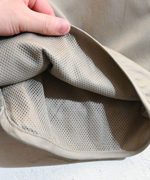 Burner（バーナー）の「【BURNER SELECT】T/Cフィッシングベスト（ベスト・メンズ・カーキ/ベージュ/チャコールグレー・M/L/XL）」の7枚目の写真