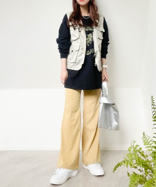 Burner（バーナー）の「【BURNER SELECT】T/Cフィッシングベスト（ベスト・メンズ・カーキ/ベージュ/チャコールグレー・M/L/XL）」の10枚目の写真