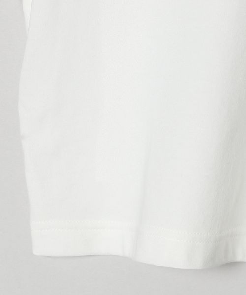 JEANASIS（ジーナシス）の「サスティナブルオーガニックコットンシンプルチビT/271947（Tシャツ/カットソー・レディース・ホワイト/ブラック/ミント・FREE）」の10枚目の写真