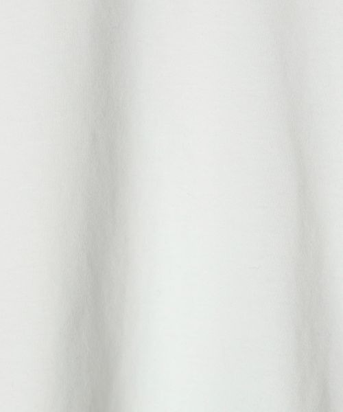 JEANASIS（ジーナシス）の「サスティナブルオーガニックコットンシンプルチビT/271947（Tシャツ/カットソー・レディース・ホワイト/ブラック/ミント・FREE）」の12枚目の写真