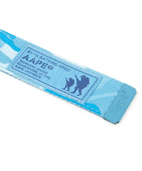 AAPE BY A BATHING APE(エーエイプバイアベイシングエイプ)の「AAPE BELT(ベルト・メンズ・ターコイズブルー/ベージュ系その他7/ブラック系その他・FREE)」の15枚目の写真