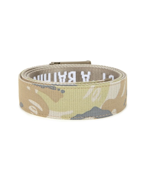 AAPE BY A BATHING APE(エーエイプバイアベイシングエイプ)の「AAPE BELT(ベルト・メンズ・ターコイズブルー/ベージュ系その他7/ブラック系その他・FREE)」の10枚目の写真