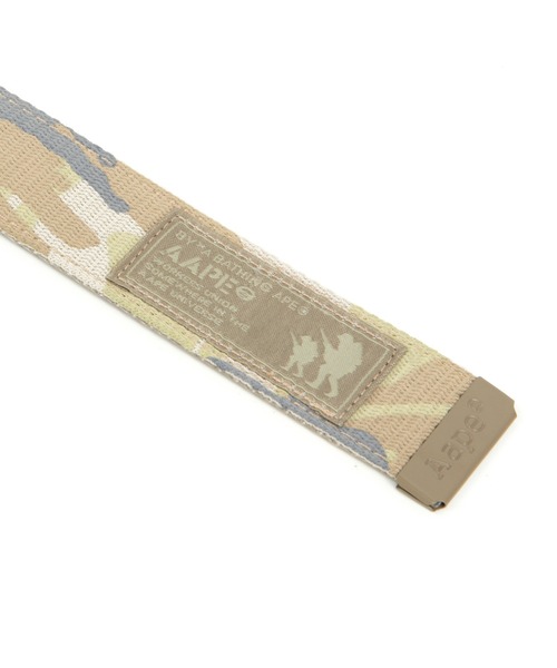 AAPE BY A BATHING APE(エーエイプバイアベイシングエイプ)の「AAPE BELT(ベルト・メンズ・ターコイズブルー/ベージュ系その他7/ブラック系その他・FREE)」の11枚目の写真