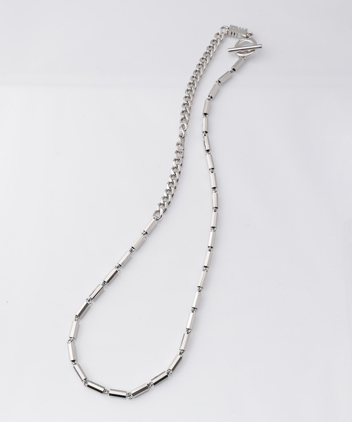 JIEDA(ジエダ)の「SWITCHING NECKLACE(ネックレス・メンズ・シルバー/ゴールド・ONE SIZE)」の2枚目の写真