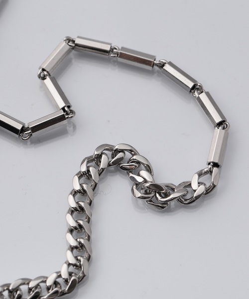 JIEDA(ジエダ)の「SWITCHING NECKLACE(ネックレス・メンズ・シルバー/ゴールド・ONE SIZE)」の7枚目の写真