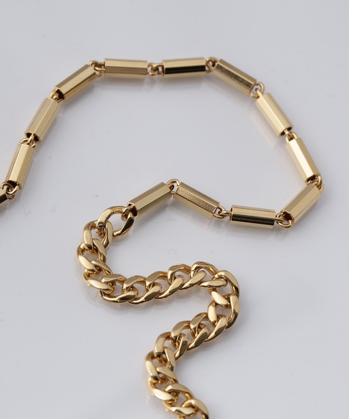 JIEDA(ジエダ)の「SWITCHING NECKLACE(ネックレス・メンズ・シルバー/ゴールド・ONE SIZE)」の8枚目の写真