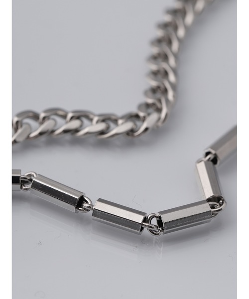 JIEDA(ジエダ)の「SWITCHING NECKLACE(ネックレス・メンズ・シルバー/ゴールド・ONE SIZE)」の5枚目の写真