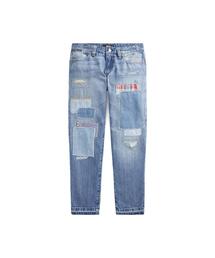 POLO RALPH LAUREN CHILDRENSWEAR（ポロ ラルフ ローレン チルドレンズウェア）の「バッチワーク Astor スリム ボーイフレンド ジーンズ（デニムパンツ・キッズ）」