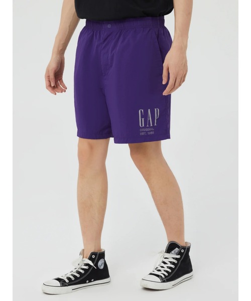 GAP（ギャップ）の「FREE&FLOW ナイロン ショートパンツ（その他パンツ・メンズ・パープル系その他/オレンジ/ブルー系その他/ブラック/その他/ピンク/イエロー・XL/M/S/XS/L）」の4枚目の写真