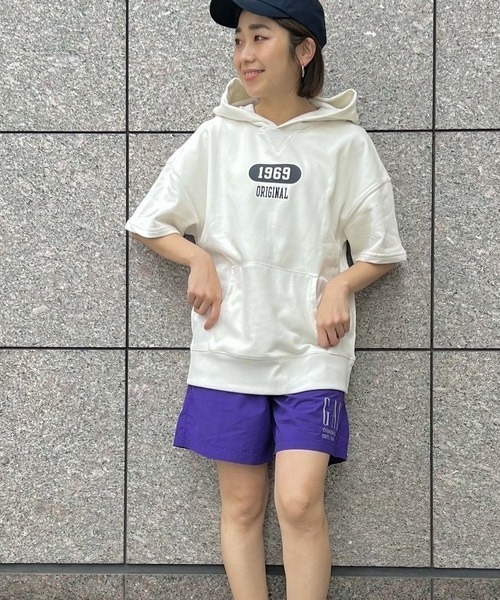 GAP（ギャップ）の「FREE&FLOW ナイロン ショートパンツ（その他パンツ・メンズ・パープル系その他/オレンジ/ブルー系その他/ブラック/その他/ピンク/イエロー・XL/M/S/XS/L）」の20枚目の写真