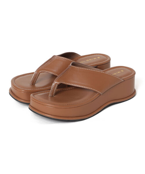 B:MING by BEAMS(ビーミングバイビームス)の「B:MING by BEAMS / トング サンダル 22SS(サンダル・レディース・イエロー系/ブラック/ブラウン・22.5/24.5/23.5)」の10枚目の写真