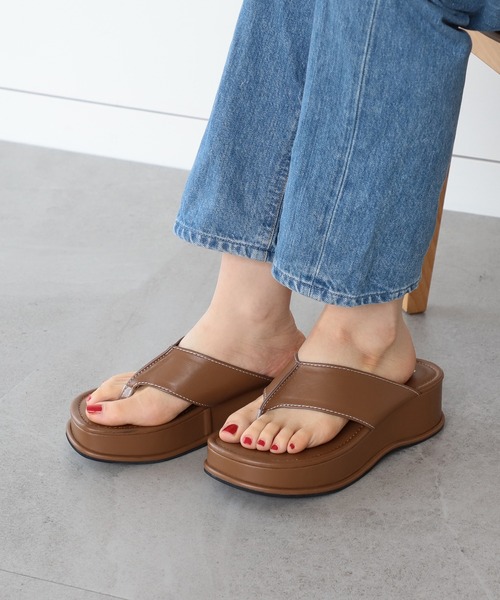 B:MING by BEAMS(ビーミングバイビームス)の「B:MING by BEAMS / トング サンダル 22SS(サンダル・レディース・イエロー系/ブラック/ブラウン・22.5/24.5/23.5)」の12枚目の写真