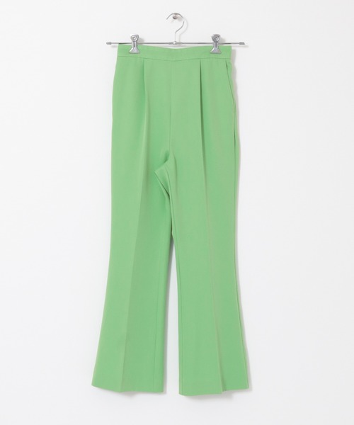 KBF（ケイビーエフ）の「スリムフレアイージーパンツ（その他パンツ・レディース・ブラック/ピンク/グリーン/アイボリー・ONE）」の20枚目の写真