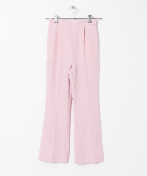 KBF（ケイビーエフ）の「スリムフレアイージーパンツ（その他パンツ・レディース・ブラック/ピンク/グリーン/アイボリー・ONE）」の12枚目の写真