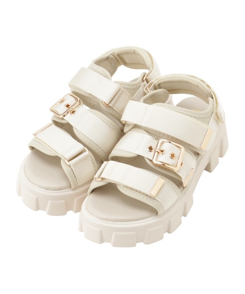 CHILLE（チル）の「スポーツサンダル（サンダル・レディース・ブラック/アイボリー・LL/S/M/L）」の9枚目の写真