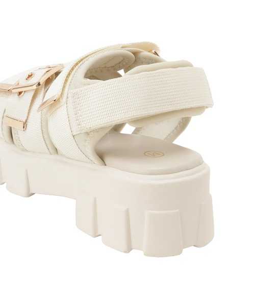 CHILLE（チル）の「スポーツサンダル（サンダル・レディース・ブラック/アイボリー・LL/S/M/L）」の13枚目の写真