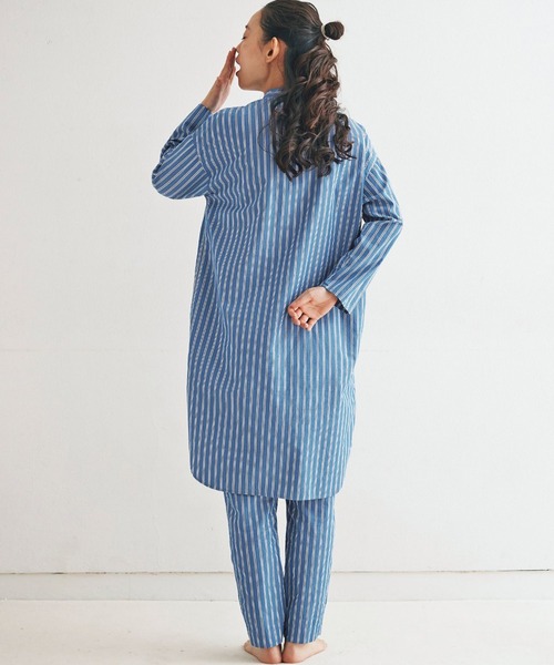 ユーカリストライプショートパンツ | すべての商品 | 美しく眠る