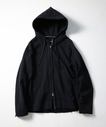 NUMBER (N)INE / ナンバーナイン RAGRAN FULL ZIP HOODIE/ラグラン カットオフ ルーズダブルジップパーカー