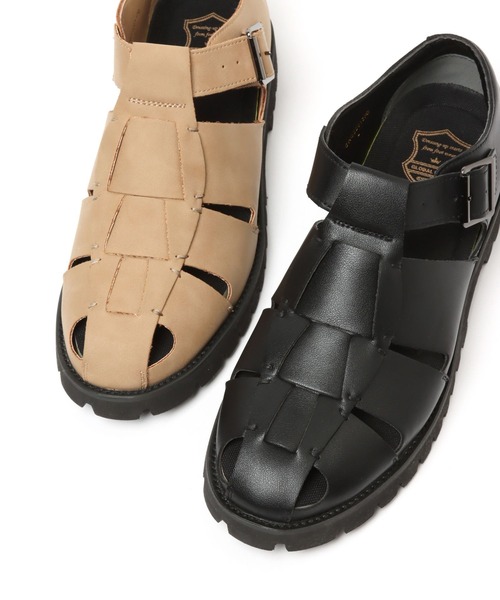 GLOBAL WORK（グローバルワーク）の「LIGHTTECHグルカ/272431（サンダル・メンズ・ブラック/ベージュ・MEDIUM/LARGE）」の17枚目の写真