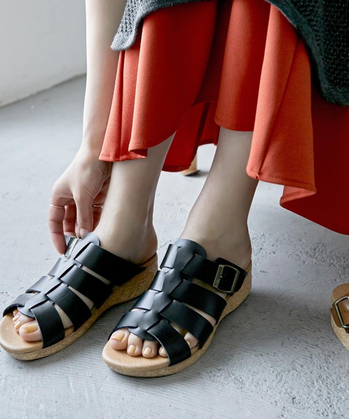 Fashion Letter（ファッションレター）の「日本製グルカサンダル（サンダル・レディース・ブラック/ブラウン・LL/S/M/L）」の11枚目の写真