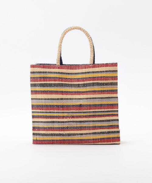 agnes b.（アニエスベー）の「ラフィアハンドバッグ (MX02－04)（ハンドバッグ・レディース・マルチ・FREE）」の2枚目の写真