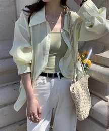 aimoha | 透け感UVカットブラウス(シャツ/ブラウス)