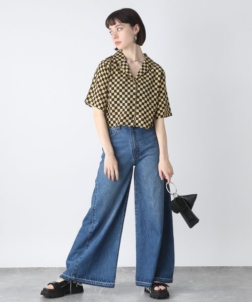 JEANASIS(ジーナシス)の「パターンアソートショートシャツSS/287644(シャツ/ブラウス・レディース・ホワイト系その他/ブラック系その他/ブルー系その他/レッド系その他・FREE)」の6枚目の写真