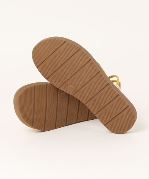 Samansa Mos2 blue（サマンサモスモスブルー）の「メッシュ2WAYサンダル（サンダル・レディース・ブラック/マスタード/モカ・MEDIUM/LARGE）」の6枚目の写真