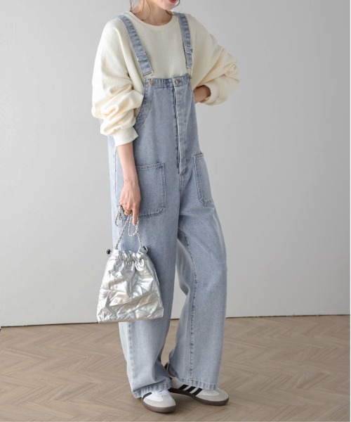 セール】オーバーオールデニムサロペット（サロペット/オーバーオール