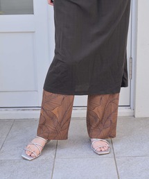 LAKOLE | リーフプリントイージーサロンパンツ / 285003(その他パンツ)