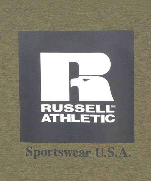 Russell Athletic（ラッセルアスレティック）の「RUSSELL ATHLETIC ラッセルアスレチック ドライパワープリントTシャツ（Tシャツ/カットソー・メンズ・ブラック/ホワイト/オリーブ・M/S/L/XL）」の22枚目の写真