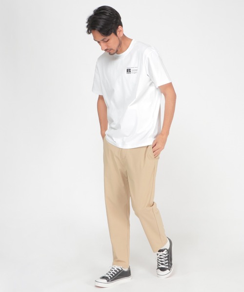 Russell Athletic（ラッセルアスレティック）の「RUSSELL ATHLETIC ラッセルアスレチック ドライパワープリントTシャツ（Tシャツ/カットソー・メンズ・ブラック/ホワイト/オリーブ・M/S/L/XL）」の13枚目の写真