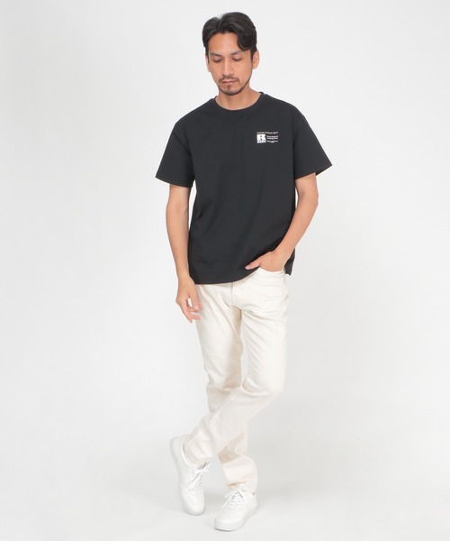 Russell Athletic（ラッセルアスレティック）の「RUSSELL ATHLETIC ラッセルアスレチック ドライパワープリントTシャツ（Tシャツ/カットソー・メンズ・ブラック/ホワイト/オリーブ・M/S/L/XL）」の16枚目の写真