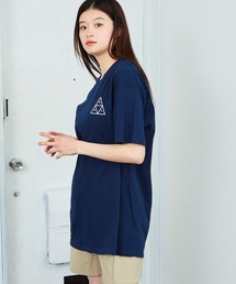 HUF（ハフ）の「HUF/ハフ Essentials Triple Triangle S/S TEE Tシャツ（Tシャツ/カットソー・メンズ）」