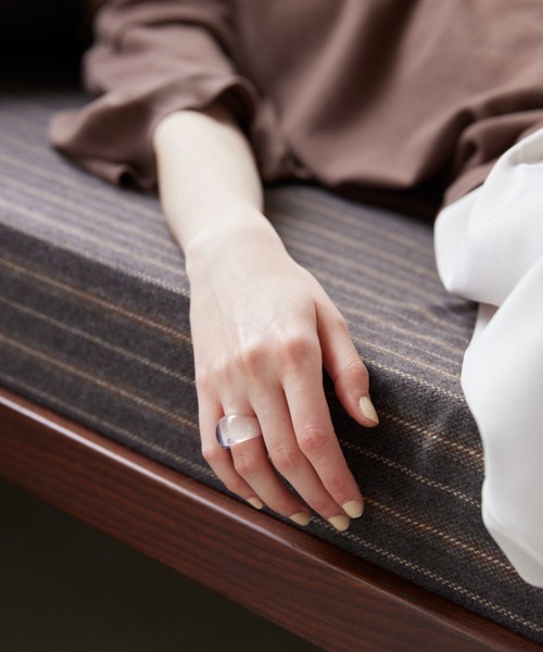 flaner（フラネ）の「Clear silver ring set/クリアシルバーリングセット（リング・レディース・シルバー・FREE）」の12枚目の写真