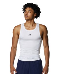 UNDER ARMOUR | UAヒートギア コンプレッション スリーブレス タンク(バスケットボール/メンズ)(Tシャツ/カットソー)