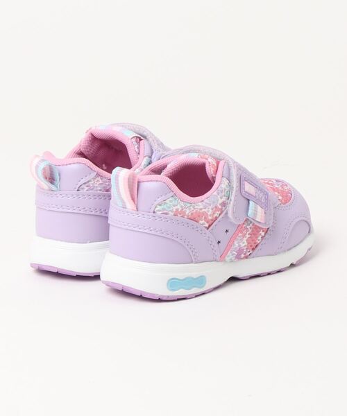 MoonStar(ムーンスター)の「《moonstar》CR C2146(スニーカー・キッズ・ラベンダー/マルチ/アッシュグレー/アクア/ホワイト×ピンク/ネイビー/ブラック・20.0cm/19.0cm/21.0cm/15.0cm/16.0cm/17.0cm/18.0cm/18.5cm/19.5cm/14.0cm/14.5cm/15.5cm/16.5cm/17.5cm/20.5cm)」の9枚目の写真