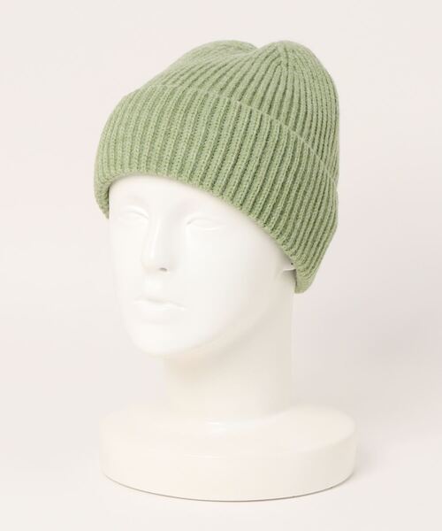 Kastane（カスタネ）の「【2022AWアイテム/WEB限定カラーあり】マノアCAP（ニットキャップ/ビーニー・レディース・ブラック/ベージュ/ホワイト/グリーン・FREE）」の4枚目の写真