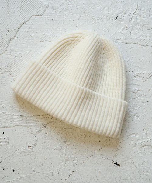 Kastane（カスタネ）の「【2022AWアイテム/WEB限定カラーあり】マノアCAP（ニットキャップ/ビーニー・レディース・ブラック/ベージュ/ホワイト/グリーン・FREE）」の11枚目の写真