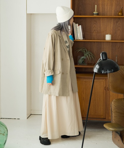 Kastane（カスタネ）の「【2022AWアイテム/WEB限定カラーあり】マノアCAP（ニットキャップ/ビーニー・レディース・ブラック/ベージュ/ホワイト/グリーン・FREE）」の10枚目の写真