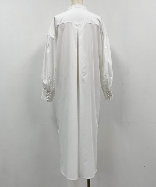 PICCIN（ピッチン）の「ピンタックパールボタンワンピース（ワンピース・レディース・ブラック/オフホワイト・M）」の6枚目の写真